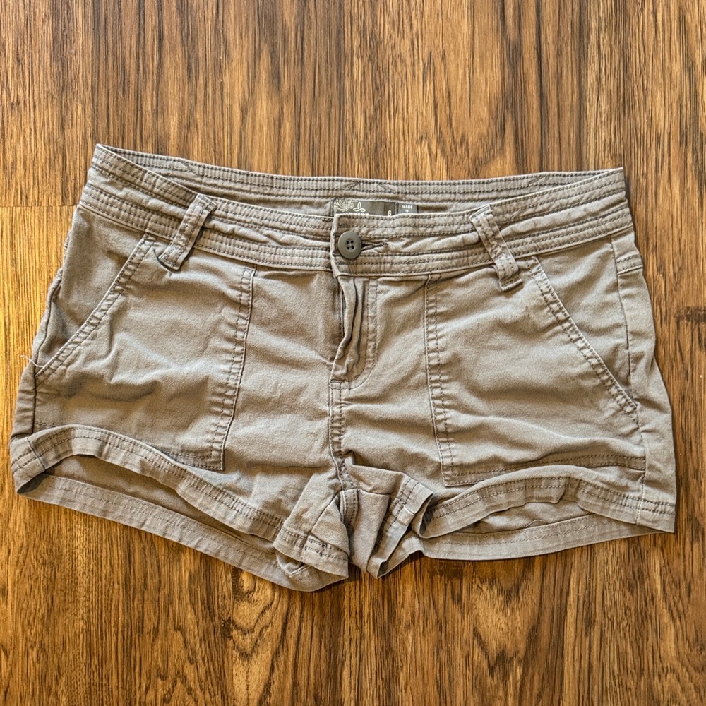 Prana Women's Grey Cargo Shorts